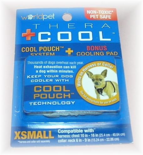 World Pet Thera Cool Cool Pouch System + Bonus Cooling Pad (Extra Small)