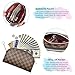 Women Coin Purse Shell Leather Coin Pouch Key Chain Small Makeup Bag (B)