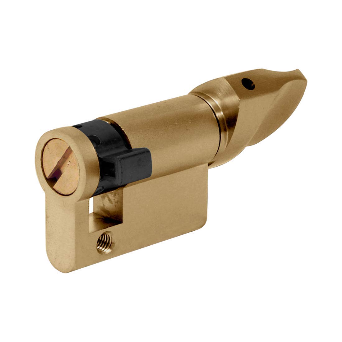 EVVA KHZ Euro Half Turn Cylinder - 41mm (32-9) PB