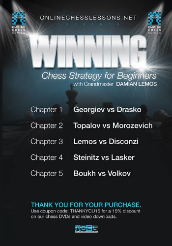 Winning Chess Strategy for Beginners - EMPIRE CHESS Chess DVD