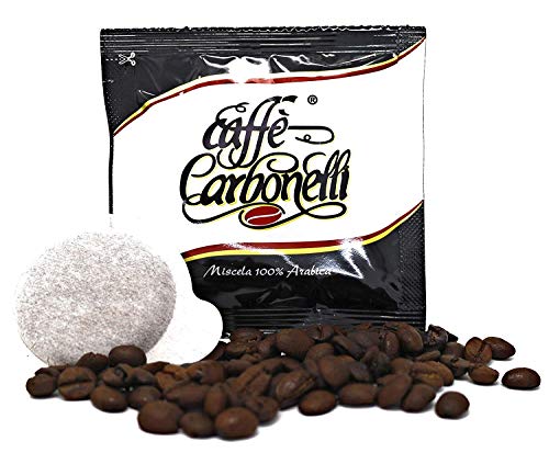 750 Kaffeepads ESE Caffè Carbonelli Mischung Mischung 100% Arabica - Neapolitanischer Espressokaffee