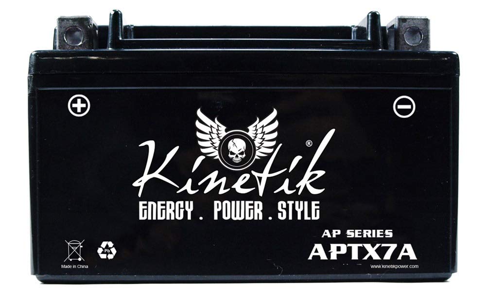 Kinetik 12V 6AH Battery for Kymco 50 Agility 50 2015-2016