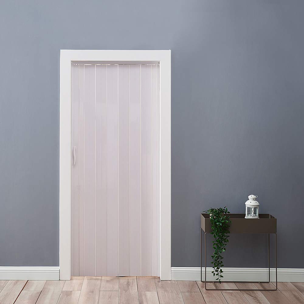 PVC 12MM Folding Accordion Door, Plastic Internal Doors