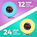 GoLIFEuP Wake Up Light Alarm Clock with Touch LED Display, Sunset and Sunrise Simulation, with 6 Natural Sounds, FM Radio and USB Charger - Perfect for Gift for Heavy Sleepers