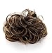 Onedor Premium Synthetic fiber Clip on Messy Chignon Bun Hair Extension Hair Piece Wig. Silky Smooth and Secure (4AH27X)