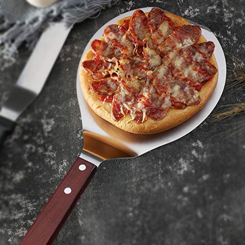 Yardwe Pizza Transfer Schop Hout Handvat Pizza Peel Steak Paddle Board Vlees Taart dienblad voor Thuis Restaurant - Afbeelding 5