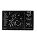 Glock Perfection OEM Gen5 Exploded Diagram Pistol Bench Mat AS10032