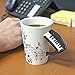 Fairly Odd Novelties Ceramic Black & White Piano Coffee Musician Mug, One Size, White, FON-10216
