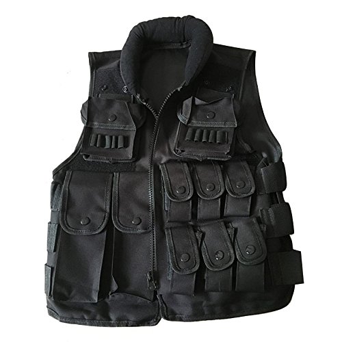 Buy Tsptool Vest Bulletproof Vest Model Molle Black Vest CS Hunting