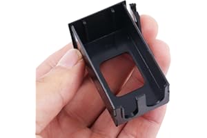 9V Battery Box Case Holder for EQ-7545R Acoustic Guitar Pickup, Replacement Part, ABS Material, Black