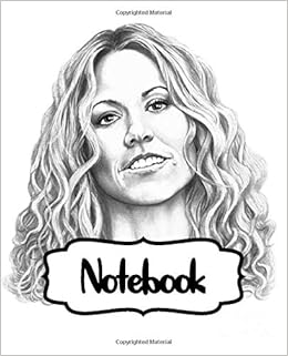 Notebook Sheryl Crow American Musician Singer Songwriter Pop