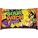 SOUR PATCH KIDS Zombie Candy, Halloween Edition, 80 Treat Size Packs