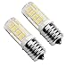 Kakanuo E17 Bulb LED Microwave Oven Light 4 Watt Warm White 3000K Non-dimmable 52x2835SMD AC110-130V (Pack of 2)