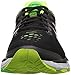 ASICS Men's Gel-Kayano 23 Running Shoe, Black/Silver/Safety Yellow, 10.5 M US