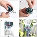 REARAND Plant Automatic Drip Watering Self Watering System Watering Spikes with Adjustable Flow Rate for Vacation Plant Watering （Packing 6）