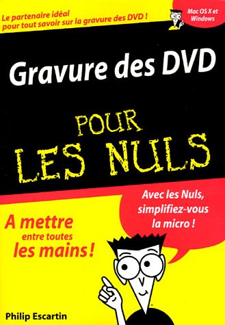 Gravure des DVD