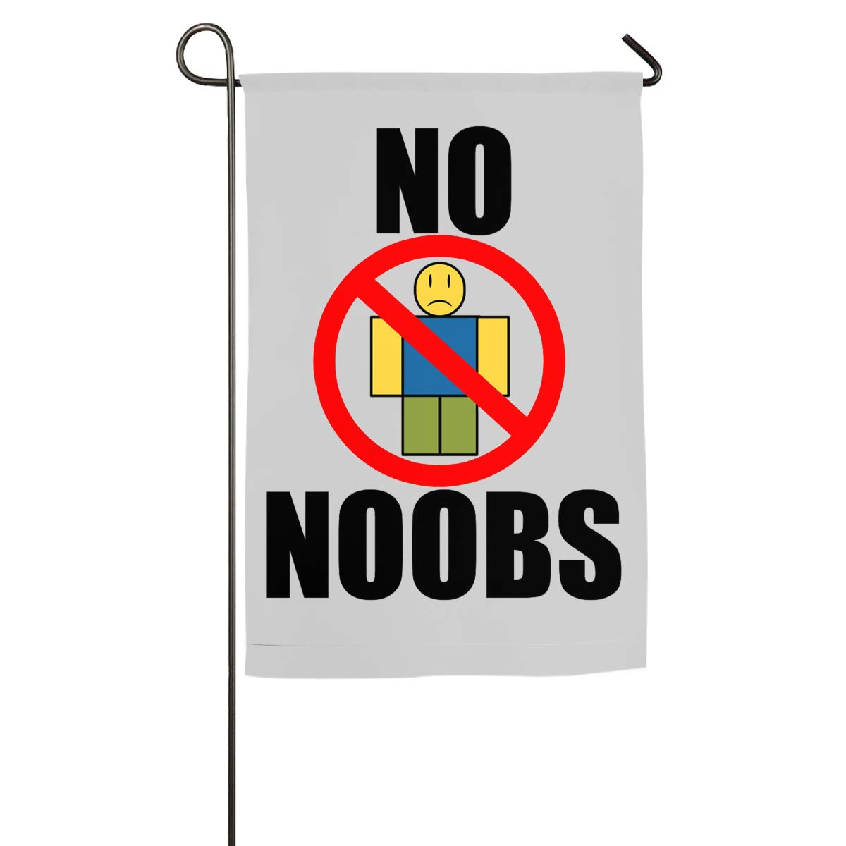 Amazoncom Edgar John Roblox No Noobs Home Flag Garden - 