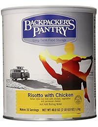 Del Backpacker Pantry Risotto Arroz con pollo, 40