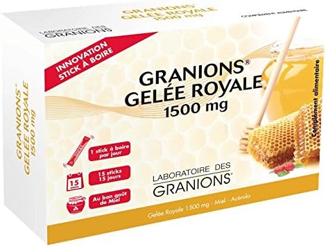 Granions Royal Jelly 1500mg 15 Sticks