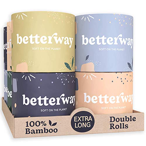 Betterway-Bamboo-Toilet-Paper-3-PLY-Eco-Friendly-Organic-Sustainable-Toilet-Tissue-Plastic-Free-Compostable-Septic-Safe-Biodegradable-12-Double-Rolls-360-SheetsRoll-FSC-Certified