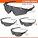 Tintart Performance Lenses Compatible with Oakley Radar EV Path Polarized Etched-Fire Red