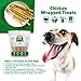 Chicken Wrapped Rawhide Dog Treats – 20ct. Rawhide Chew Sticks – Long Lasting Chews for Small Dogs Made in The USA with Natural Chicken and Beef Hide