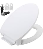 Sedile WC TOTO SoftClose - Ovale, Chiusura Morbida, Polipropilene, Misure 45.7x35.5x7.6 Cm - 2