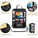 JALIELL Car Organizer Back Seat - 2019 Newest Car Seat Organizer with Clear 10