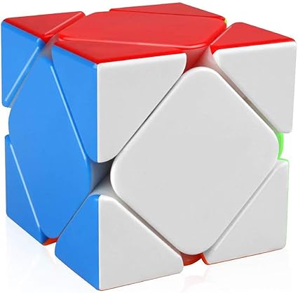 Kiditos YJ Skewb Cube Stickerless Magic Puzzle Cube
