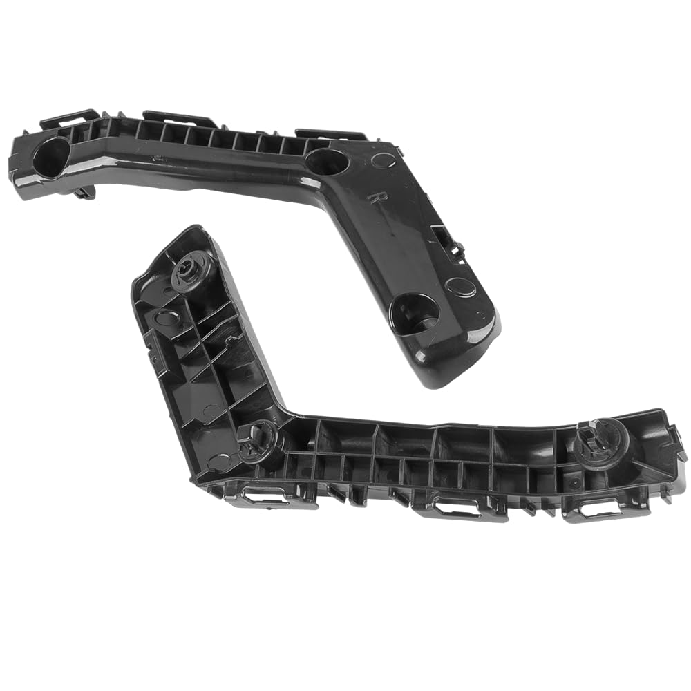 Photo 1 of 1 Pair Left and Right Side Front Bumper Bracket Bumper Mount Support Bracket - Compatible for Toyota Corolla 1.8L L4 - Gas 2014 [L, LE, LE Eco, Le Eco Plus, - Replace Part 5211502240, 5211602240