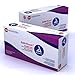 Safe-Touch Disposable Latex Exam Gloves, Powder-Free, Size Small, Case of 10/100s (1000 ct)