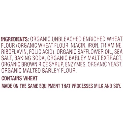 BACK TO NATURE ORGANIC SALTINE CRACKERS – DAIRY FREE, NON-GMO, MADE WITH WHEAT FLOUR & SEA SALT, DELICIOUS & QUALITY SNACKS – 7 OUNCE