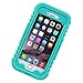 iPhone 6 Plus Case Waterproof, iThrough 20ft Underwater, Dust/Dirt/Snow/Shock Proof Case with Touched Transparent Screen, Heavy Duty Protective Carrying Cover Case for iPhone 6 Plus 5.5 inch (Blue)
