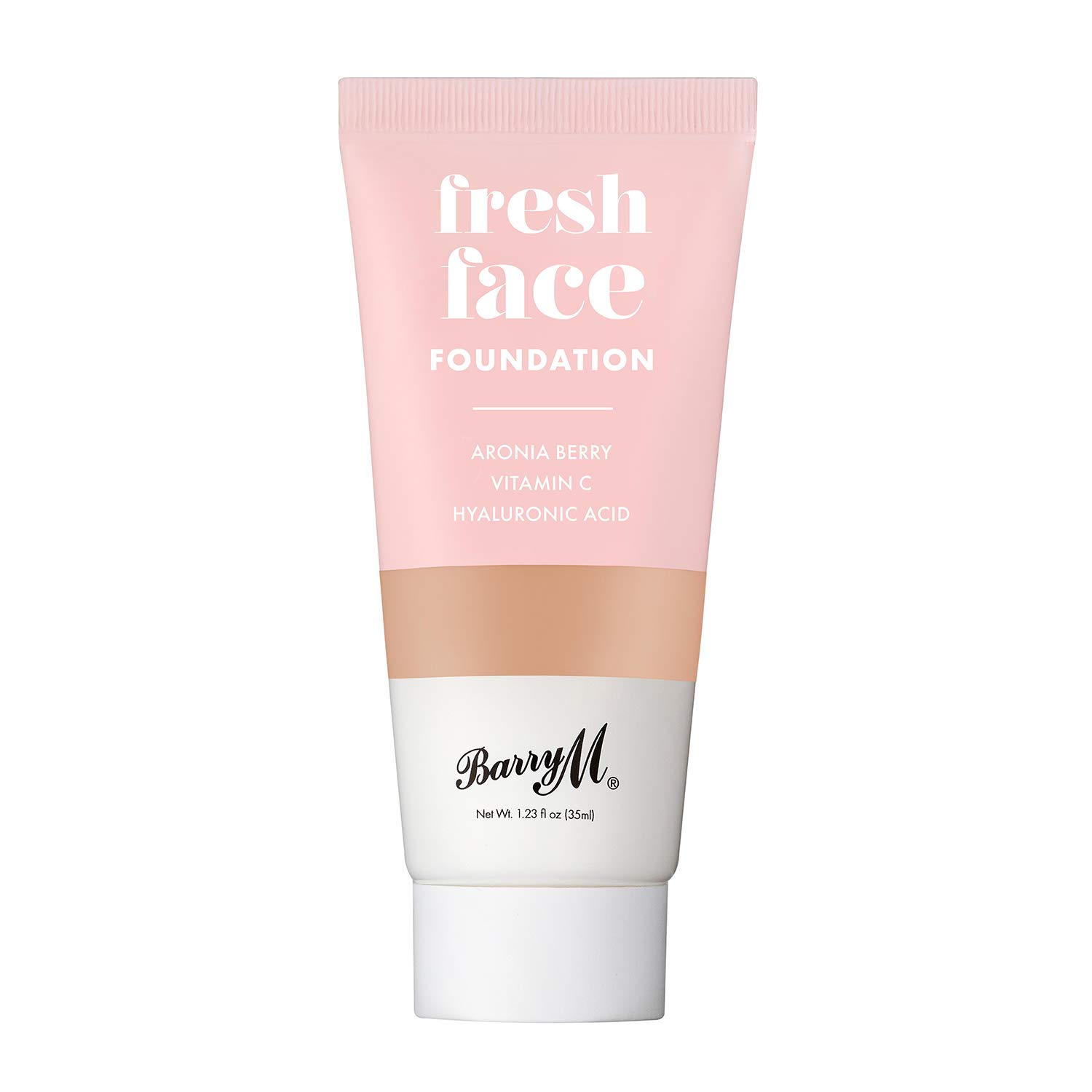Barry M Cosmetics Fresh Face Lightweight Liquid Foundation Infused With Hyaluronic Acid And Vitamin C, Shade 8 — image 1