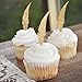 Bohemian Party Decorations. Tribal Indian Decor. Feather Cupcake Toppers 12CT.