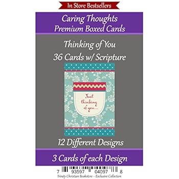 Amazon.com  Thinking of You Cards Premium 36 count Christian