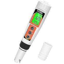 YINMIK PH Meter, Digital 4 in 1 PH EC TDS Temp