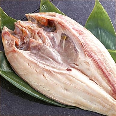 北海道 礼文島産 真ほっけ魚醤干し 1枚 開き 1枚 460g ホッケ ひもの 干物 北海道 グルメ お取り寄せ 北のデリシャス 干物 燻製 通販 Amazon