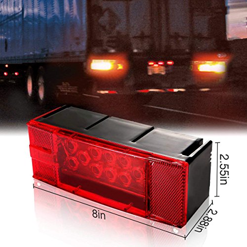 2 AMBOTHER+Submersible+License+Plate+Rectangular+Universal