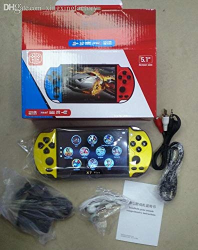 Womdee Handheld Game Console with Built in 200 Games,5inch Double Joystick Classic Arcade Retro Game Player Support Download Games,8GB Portable Video Games Player for Kids Birthday Gifts Presents - Thumbnail 6