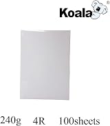 Koala Inkjet Photo Paper 6x4 Glossy 100 Sheets 240GSM 102x152mm view 6
