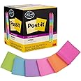 Post-it Super Sticky Notes, Assorted Bright Colors, 3 in x 3 in, 15 Pads/Pack, 45 Sheets/Pad, 2X The Sticking Power, Recyclab