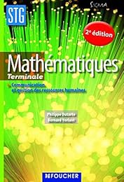 Mathématiques, terminale STG