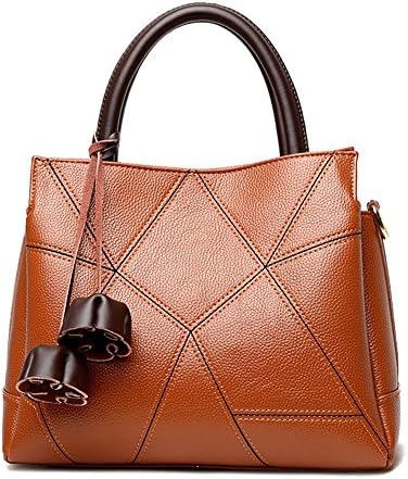 JUMENG Luxury Tote Bag for Women Genuine Leather On Sale Cross Body Purse Tassel