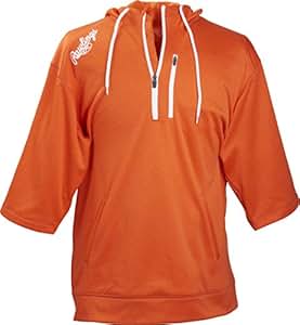 Amazon.com : Rawlings Men's Half Sleeve Performance Hoodie : Sports & Outdoors