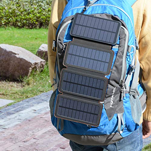 FEELLE Solar Charger 24000mAh Portable Solar Phone Charger with 3