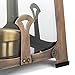 H Potter Craftsman Outdoor Decorative Candle Lantern Holder for Indoor Table Top Patio Deck