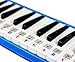 Piano Stickers for 32/37 Key Melodica-Transparent and Removable-Made in USA