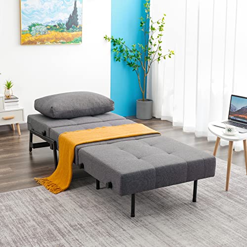 Vonanda Sofa Bed, Convertible Chair Bed MultiFunction Sleeper Chair