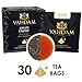 VAHDAM, Assam Exotic Black Tea Bags (30 Count) High Caffeine, Gluten Free, Full Bodied | Individually Wrapped Pyramid Tea Bags | Strong, Robust & Flavoury | Direct from Source